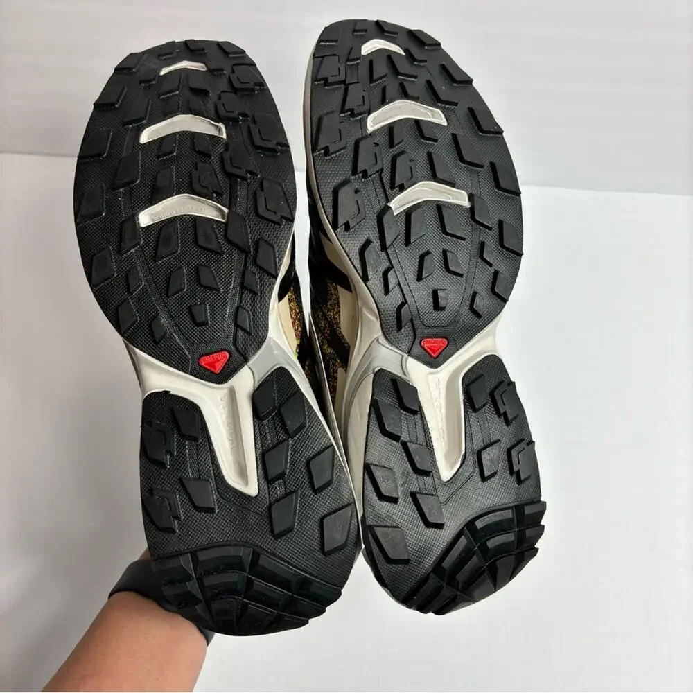 SALOMON XT-WINGS 2 MINDFUL BLACK FEATHER GRAY QUIET SHADE SIZE WOMEN 11 MEN 10